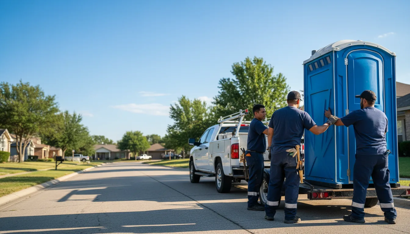 Portable Toilet Rental in Luther, OK near me